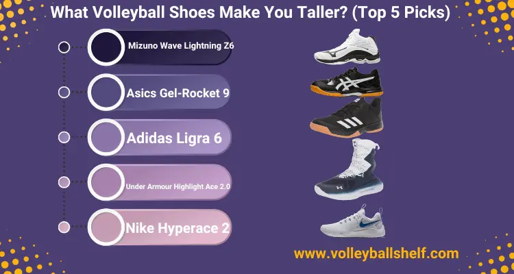 What Volleyball Shoes Make You Taller (Top 5 Picks)